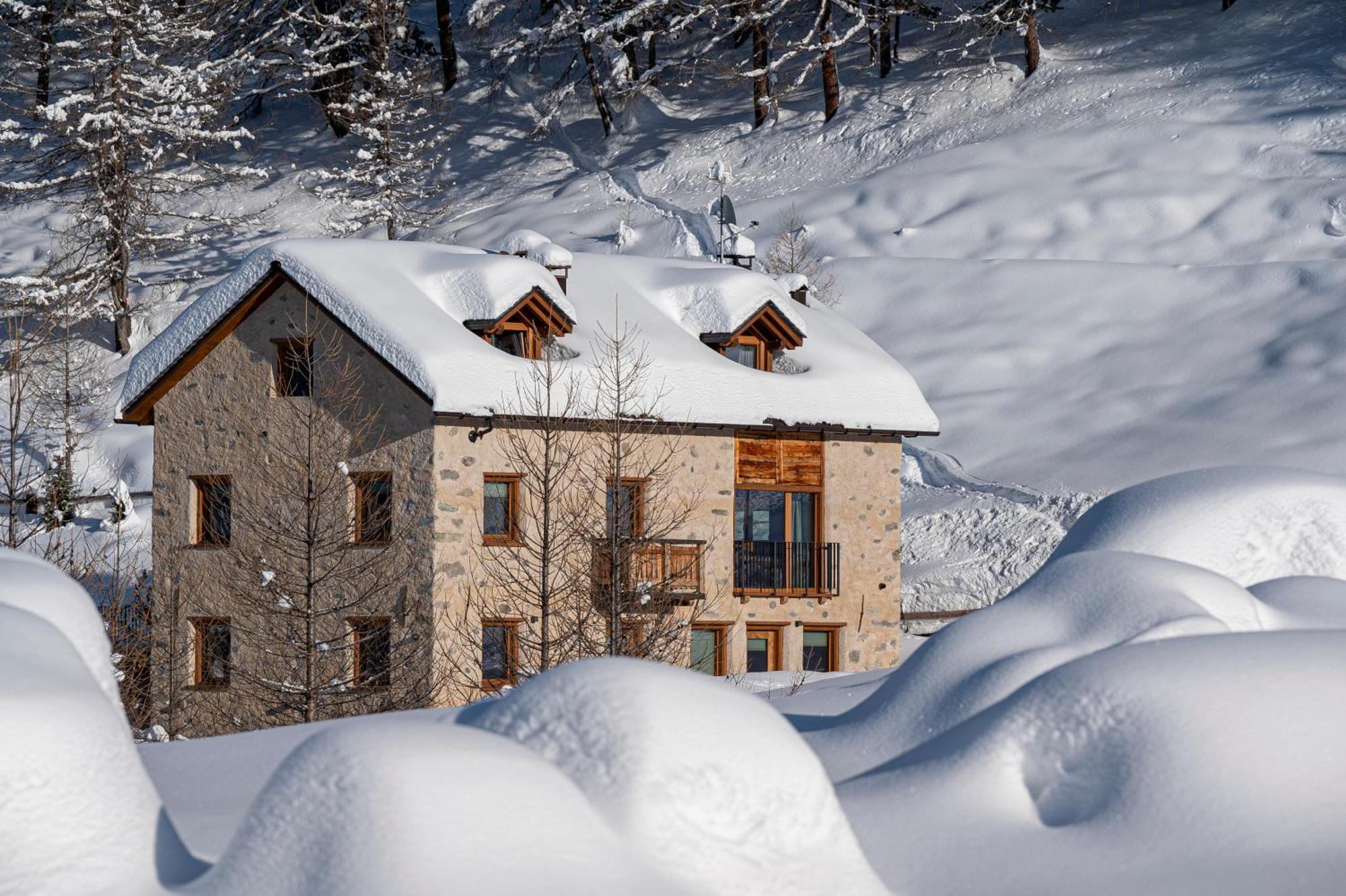 Chalet Aria Pura Лівіньо Екстер'єр фото