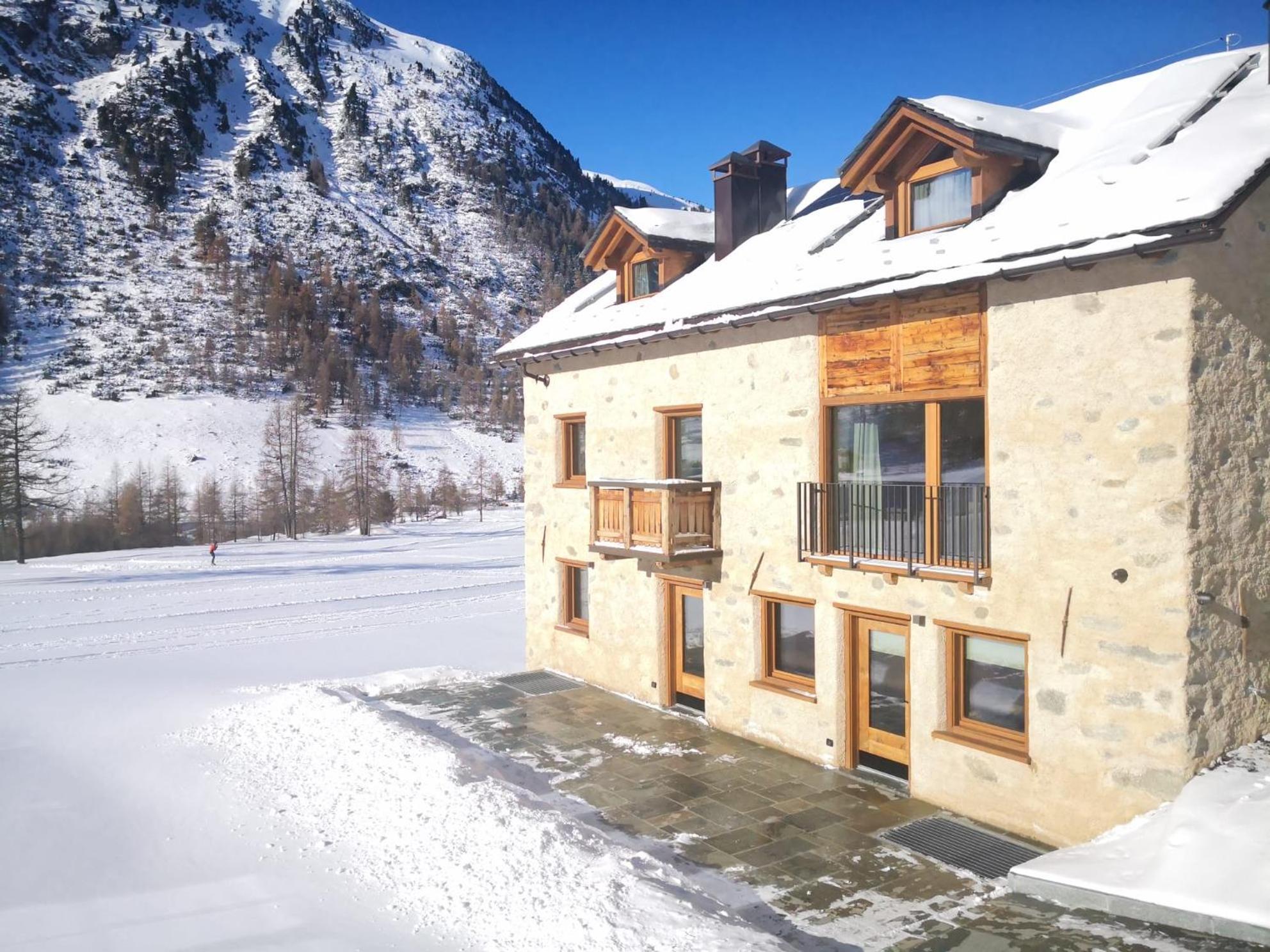 Chalet Aria Pura Лівіньо Екстер'єр фото