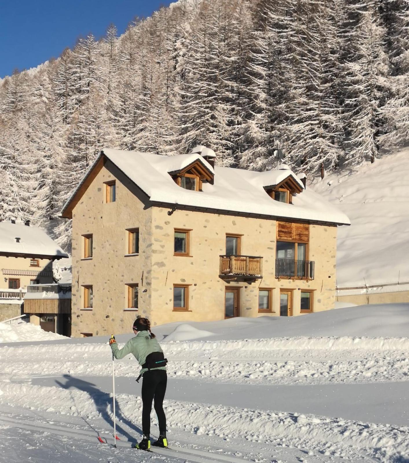 Chalet Aria Pura Лівіньо Екстер'єр фото